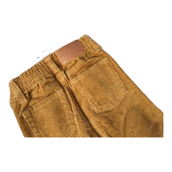 Janie and Jack 6-12m Tan Corduroy Dress Pants - Picture 4 of 6